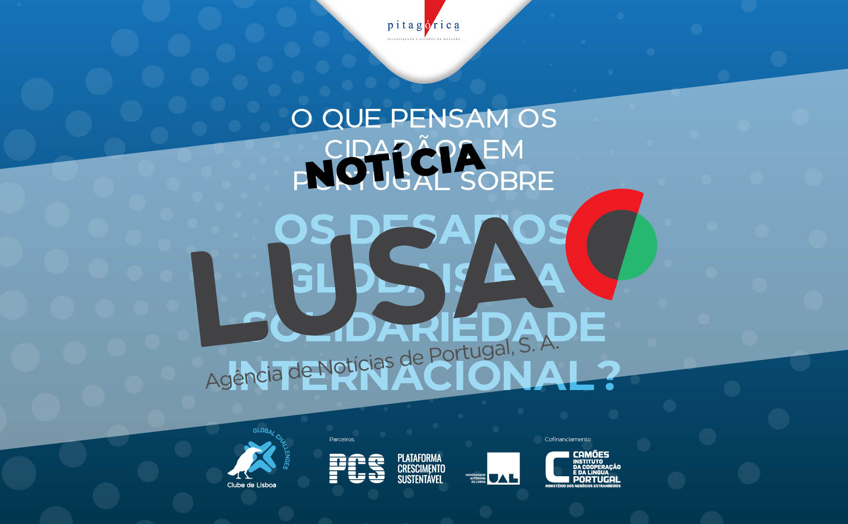 LUSA: Sondagem hoje divulgada que indica grande apoio ao reforço das verbas em defesa, solidariedade internacional e ajuda aos países mais pobres